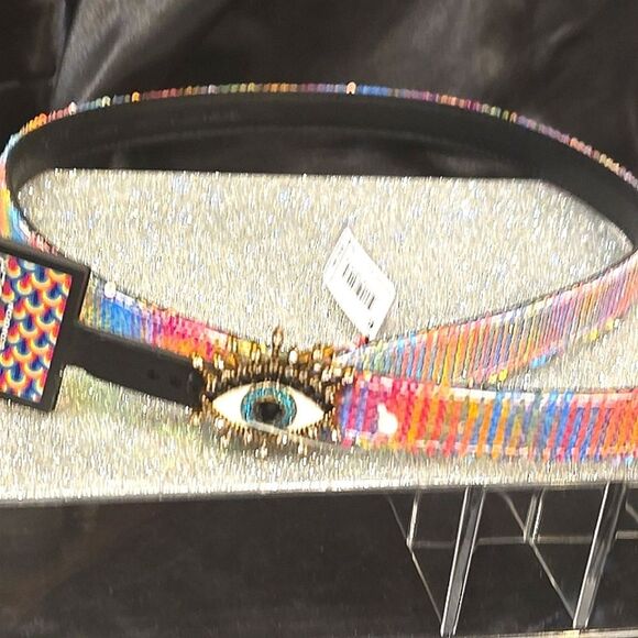 Kurt Geiger Sequin Evil Eye Belt - Picture 6 of 7